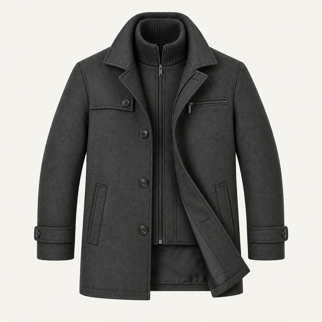 The Warwick Men’s Warm Adjustable Cuff Winter Coat