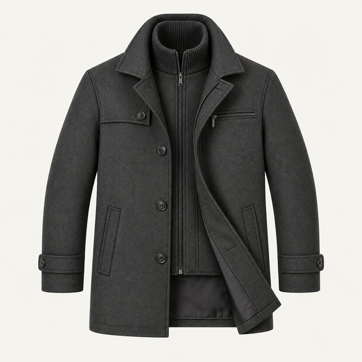 The Warwick Men’s Warm Adjustable Cuff Winter Coat