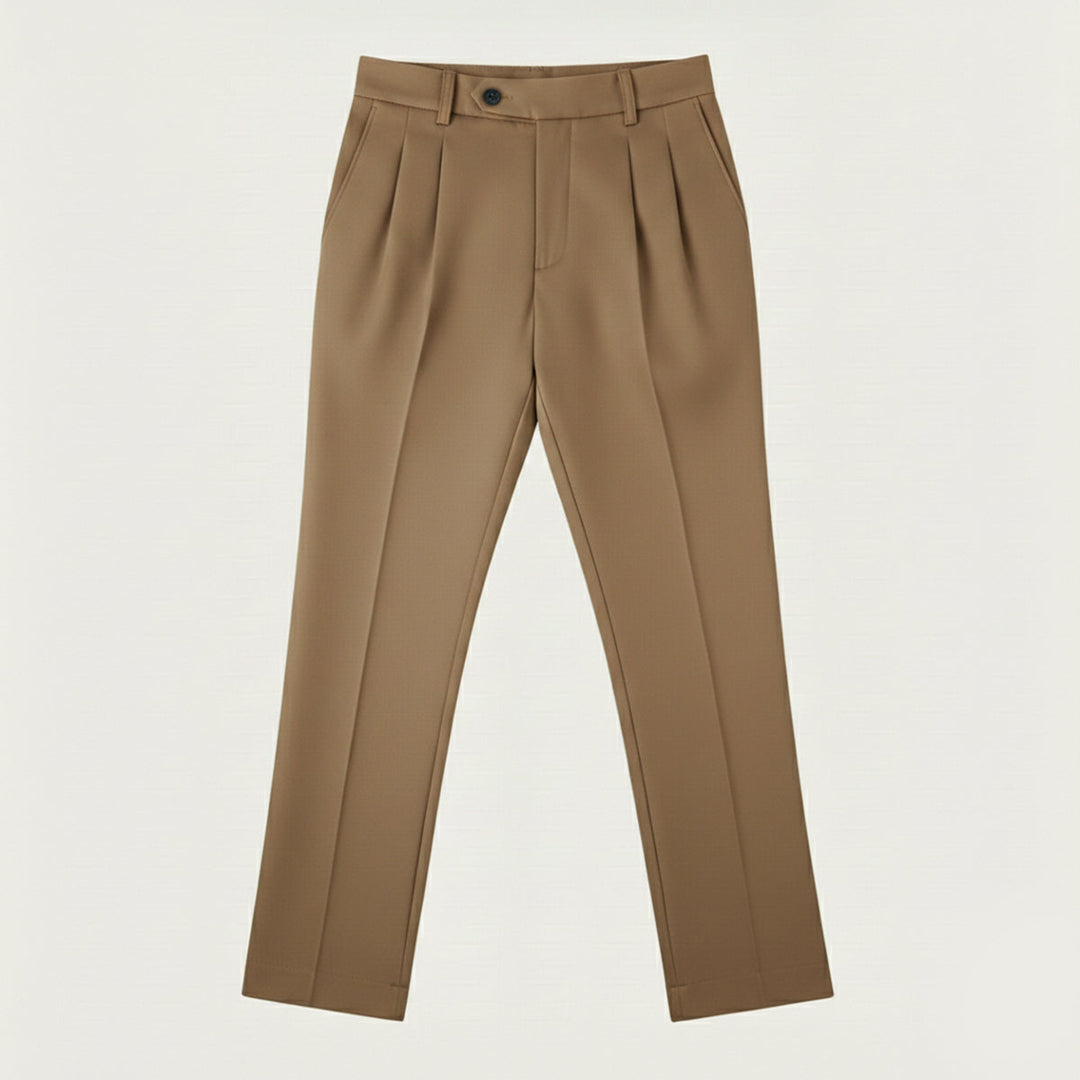 The Bologna Men’s Loose Fit Lightweight Linen Summer Pants