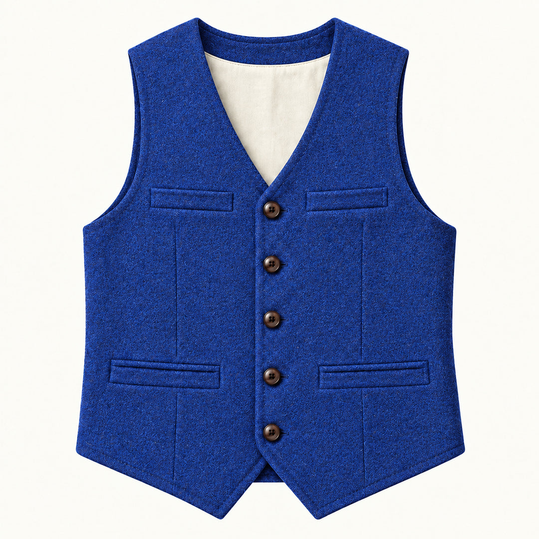 The St. Andrews Men's Elegant Button Up Vintage Vest