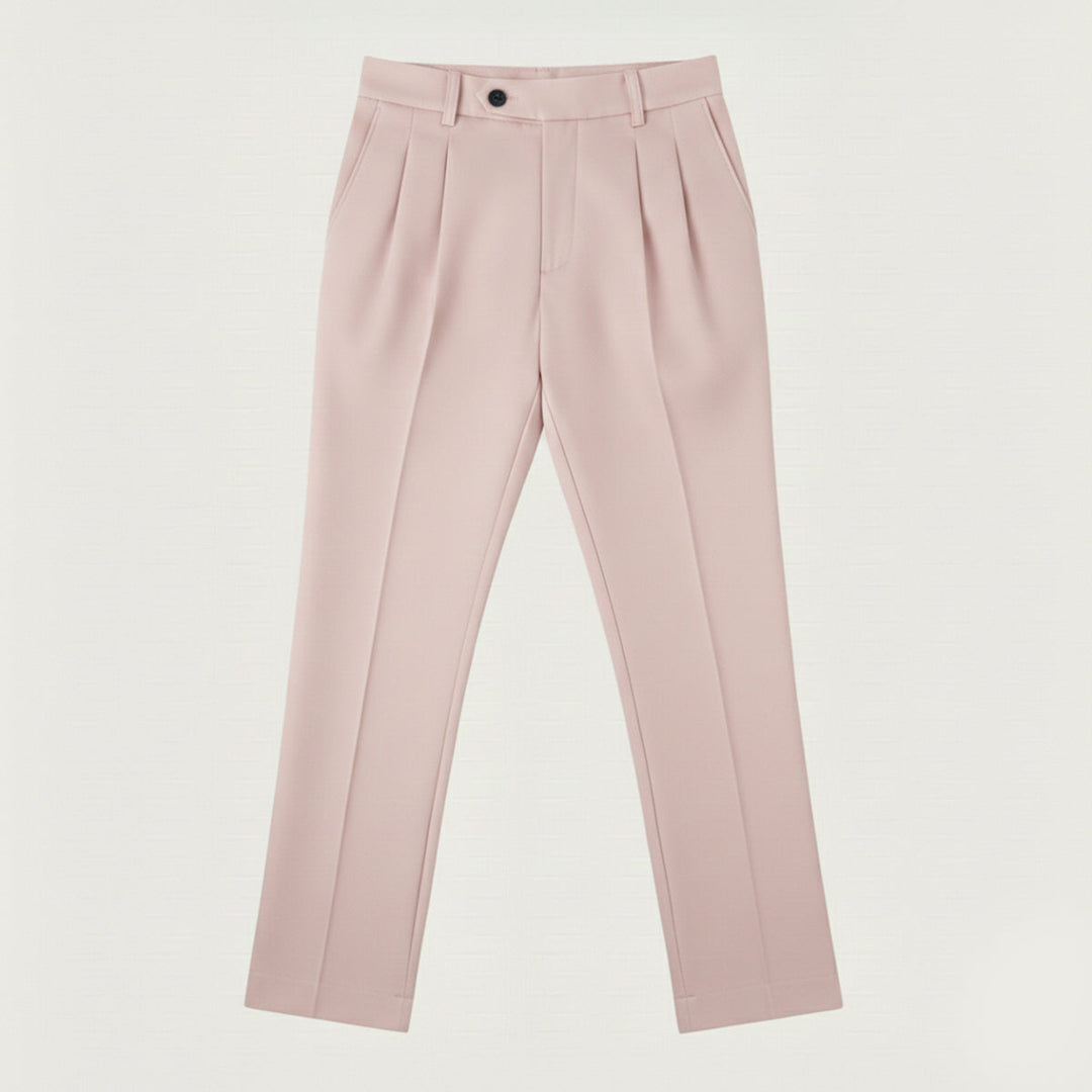 The Bologna Men’s Loose Fit Lightweight Linen Summer Pants