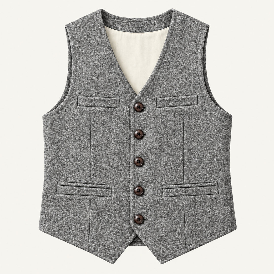 The St. Andrews Men's Elegant Button Up Vintage Vest
