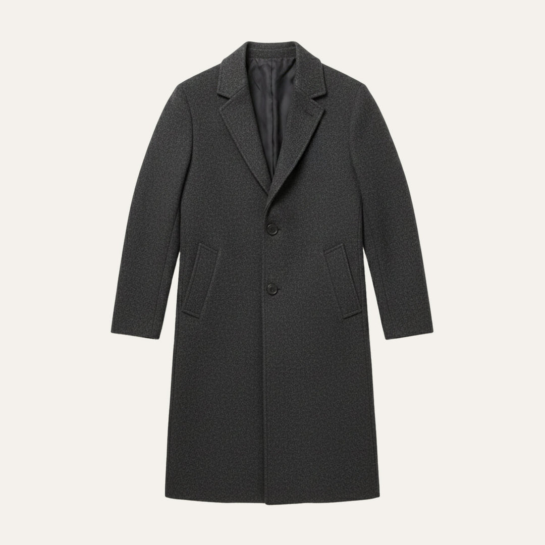 The Belmont Men’s Elegant Classic Wool Overcoat