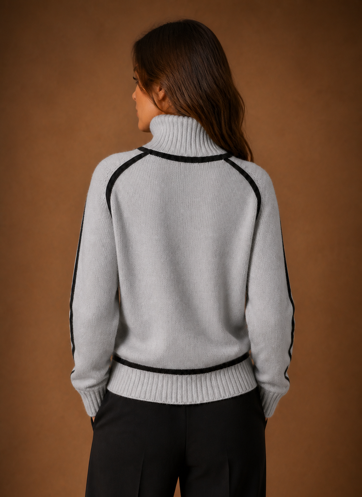 Women's Cozy Wool Blend Turtleneck Sweater
