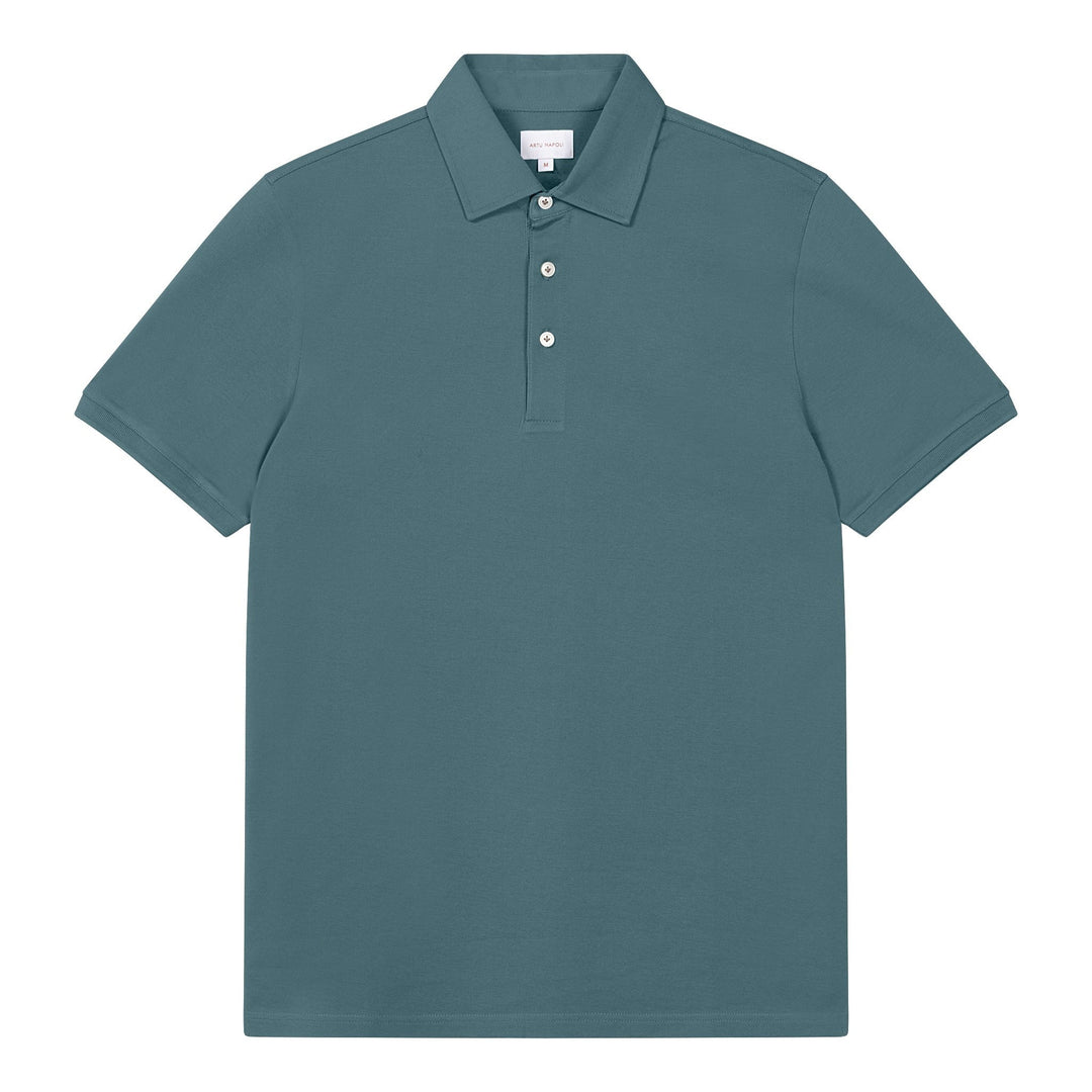 The Hidden Hills Men's Classic Smart Casual Polo Shirt