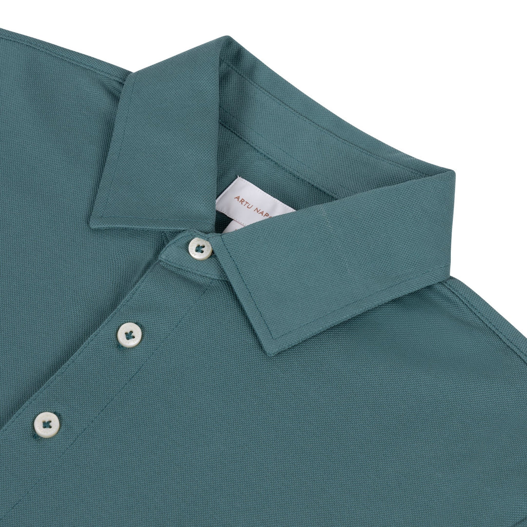 The Hidden Hills Men's Classic Smart Casual Polo Shirt
