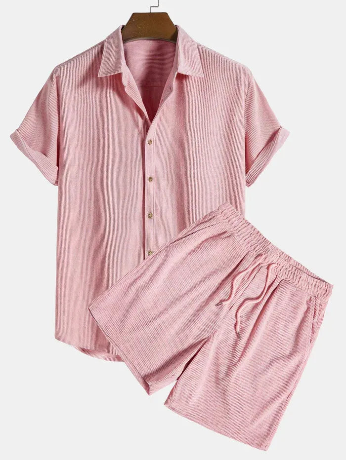 The Corsica Linen Set – Summer Shirt & Pants for Men