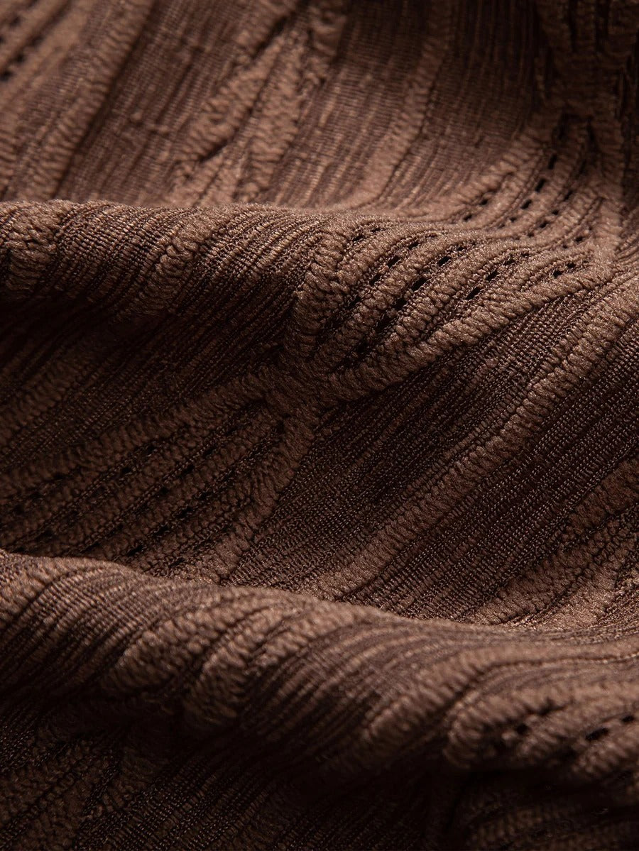 The Rutherford Men's Relaxed Fit Textured Summer Shirt