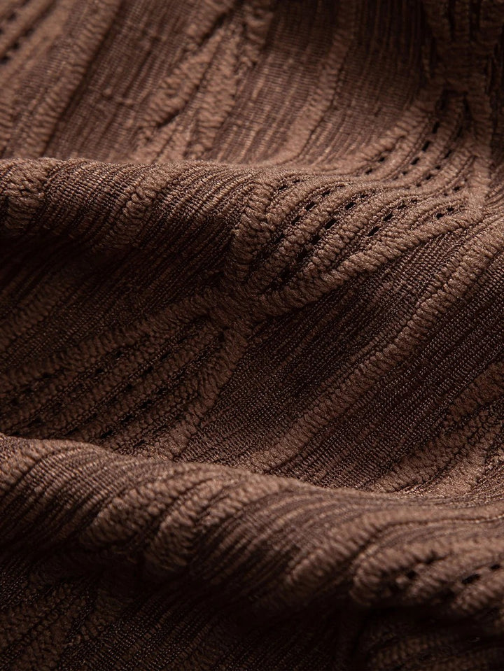 The Rutherford Men's Relaxed Fit Textured Summer Shirt