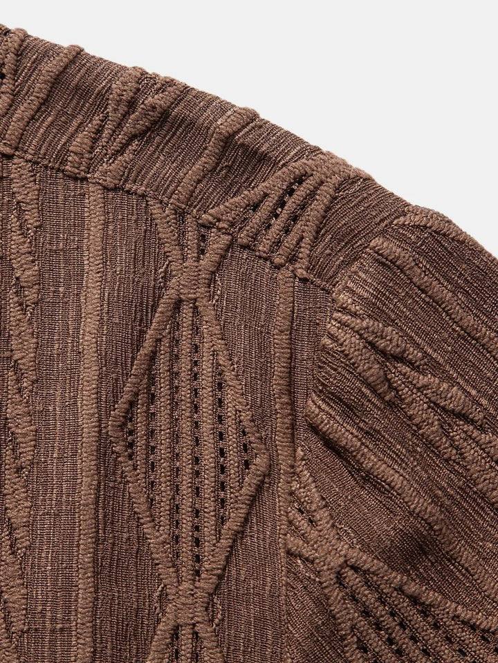 The Rutherford Men's Relaxed Fit Textured Summer Shirt
