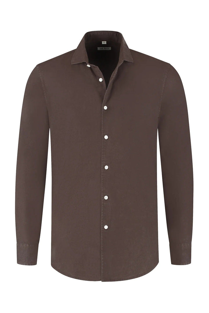 The Bellagio Men's Casual Linen Button Down Shirt