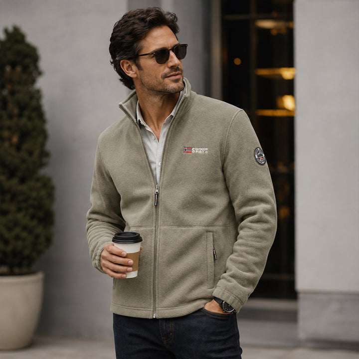 The Oslo Fleece Lined Warm Outdoor Jacket for Men