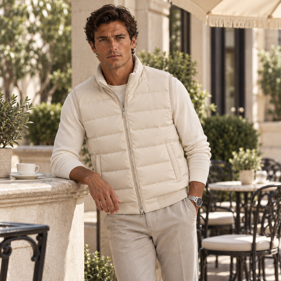 The Caldwell Men’s Lightweight Down Packable Puffer Vest