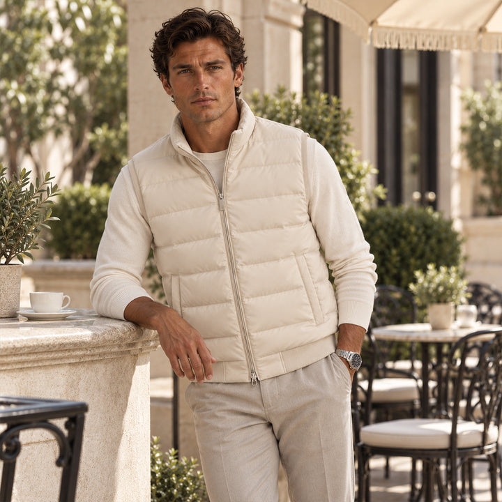 The Caldwell Men’s Lightweight Down Packable Puffer Vest