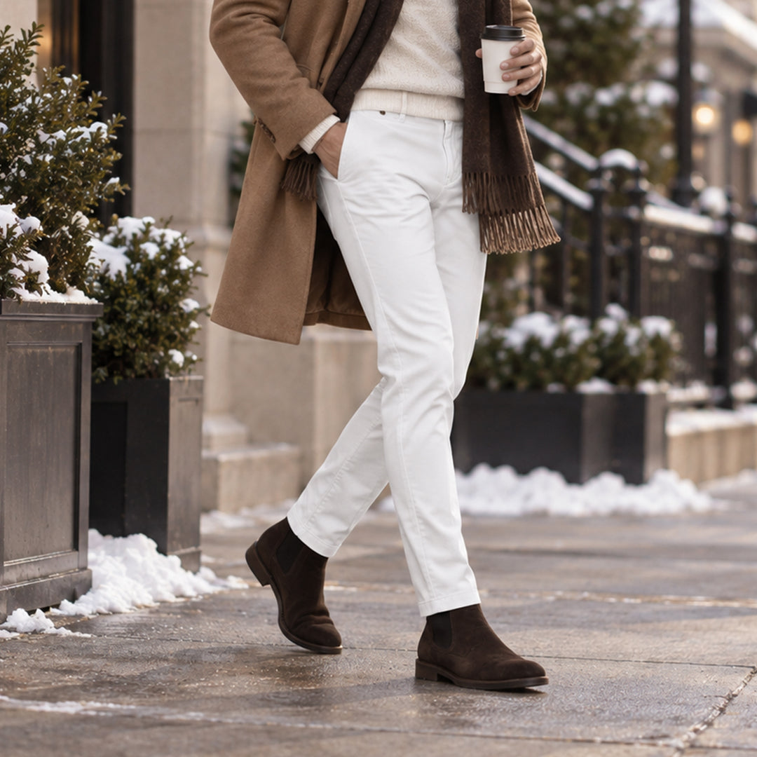 The Kingsbury Men’s Slim Fit Casual Stretch Chino Pants