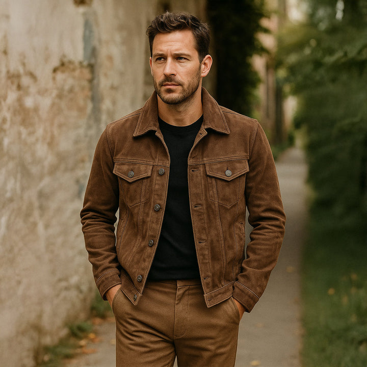 The Vintage Cotton Cargo Jacket for Men — Lightweight Outdoor Style
