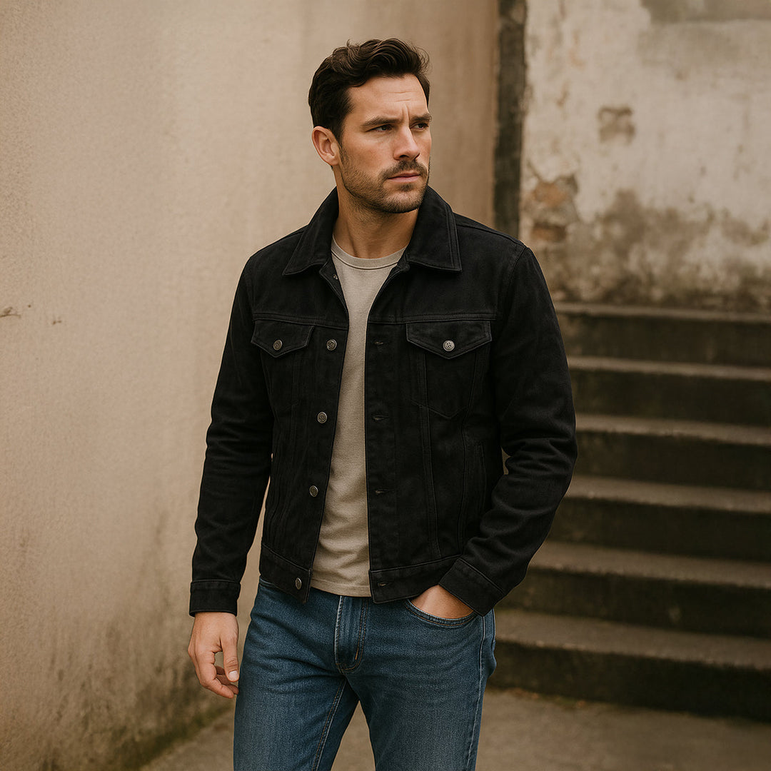 The Vintage Cotton Cargo Jacket for Men — Lightweight Outdoor Style