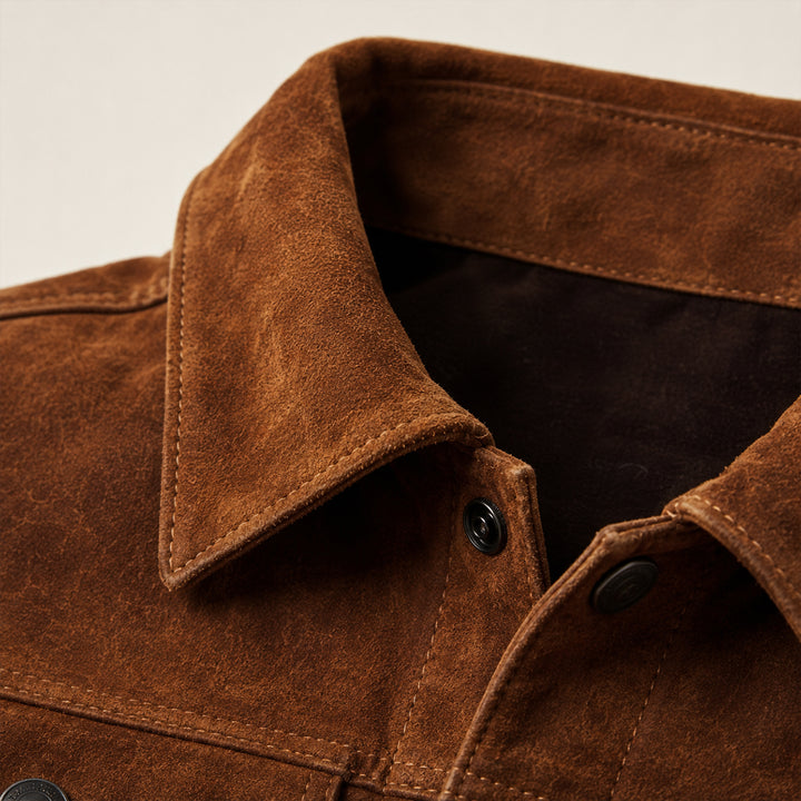 The Monferrato Men’s Retro Waxed Canvas Jacket