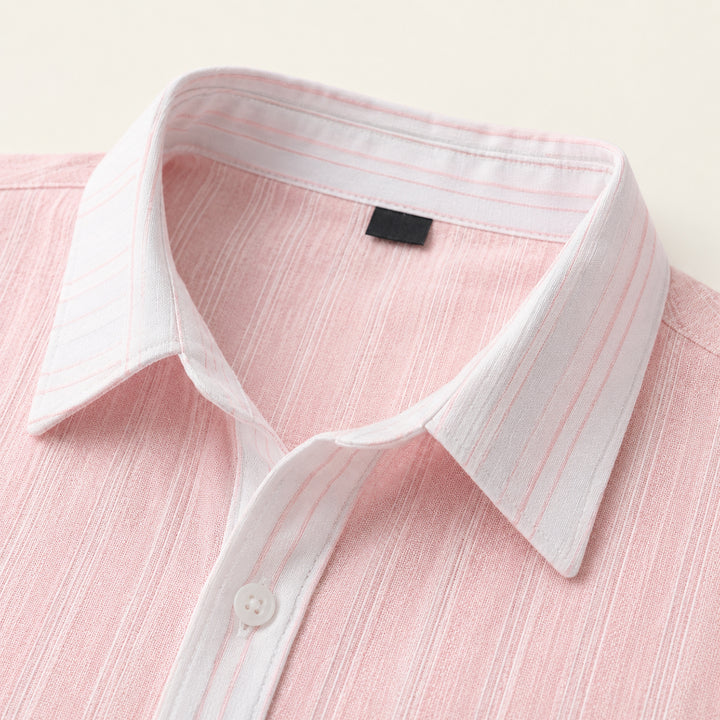 The Fairview Men’s Breathable Short Sleeve Shirt & Shorts Set