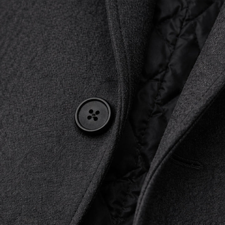 The Ascot Men's Elegant Long Winter Smart Coat