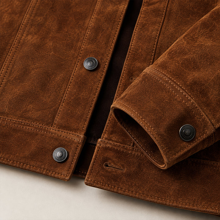 The Monferrato Men’s Retro Waxed Canvas Jacket