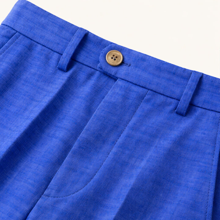 The St. Moritz Men’s Business Linen Suit Set – Blazer & Pants