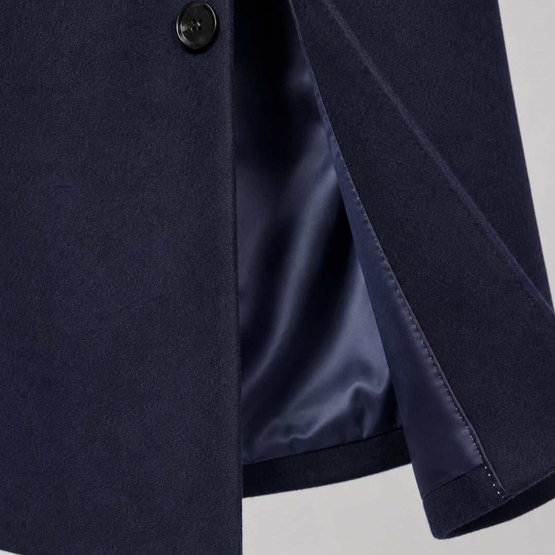 Men's Classic Wool Business Overcoat