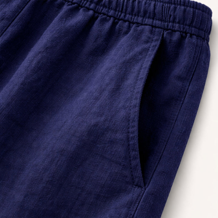 The Meadowgate Men’s Lightweight Breathable Drawstring  Cotton Linen Pants
