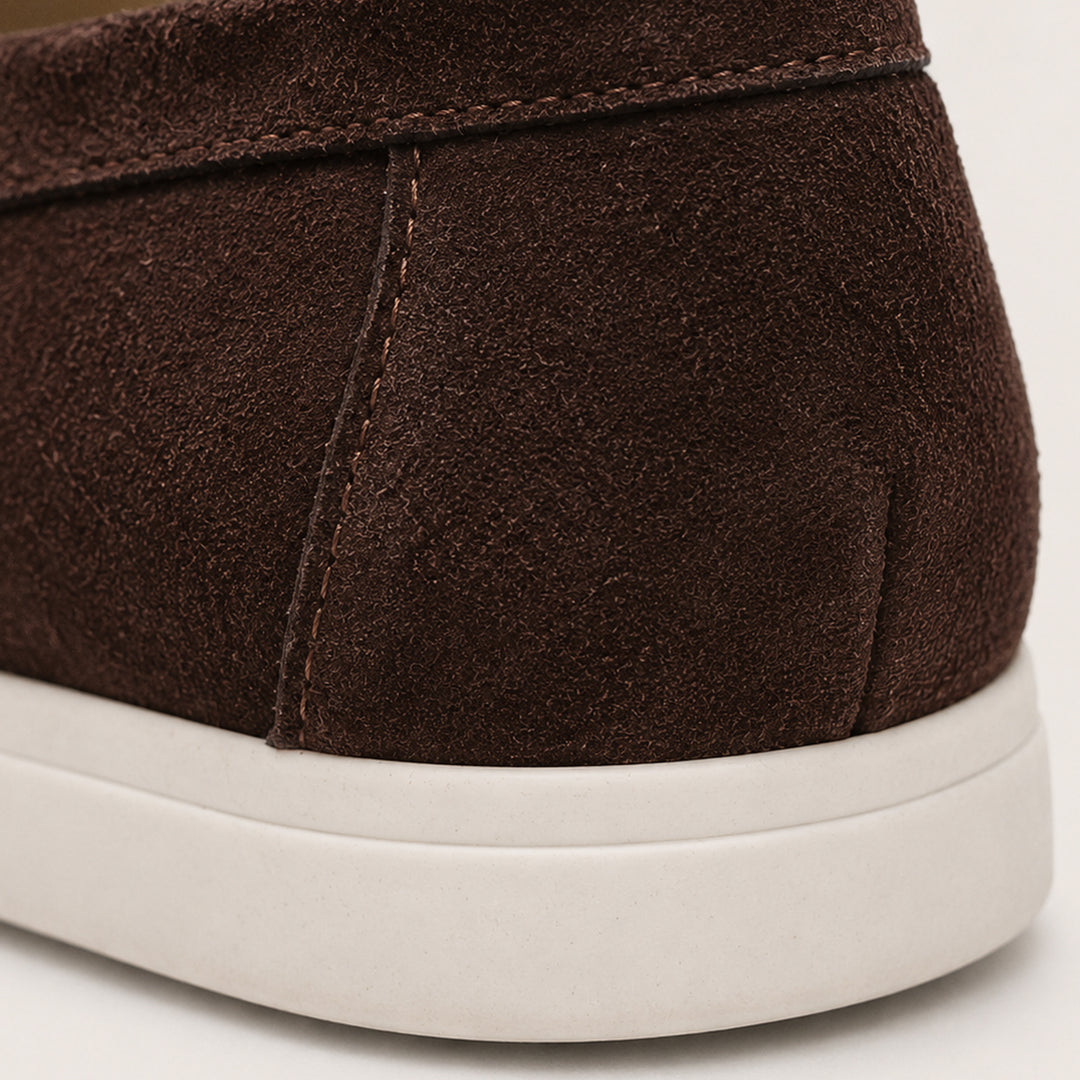 The Lorne Men’s Lightweight Casual Suede Slip On Loafers