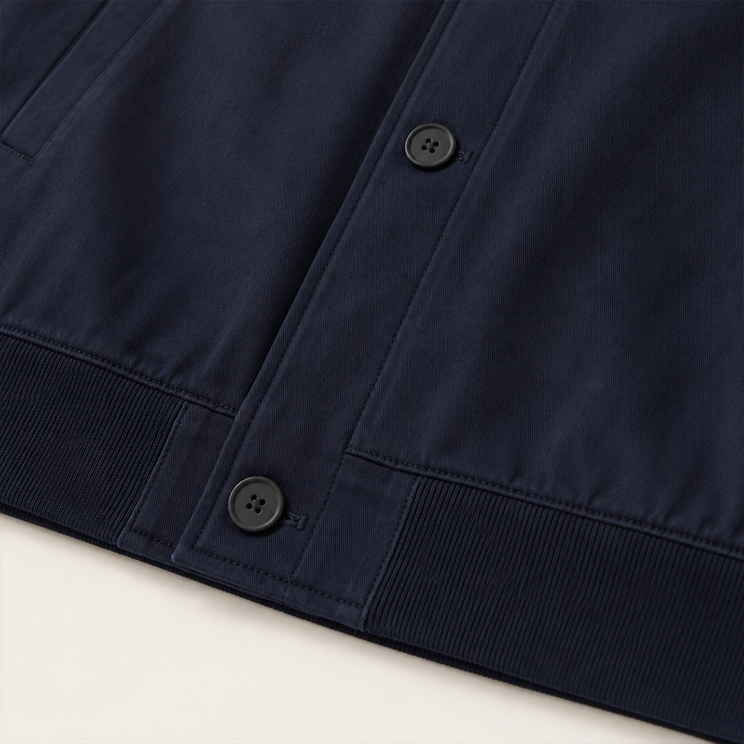 The Princeton Men’s Slim Fit Lightweight Casual Zip Jacket
