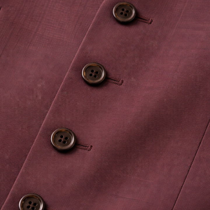 The Zermatt Men’s Elegant Linen 3 Piece Suit – Jacket, Vest & Pants