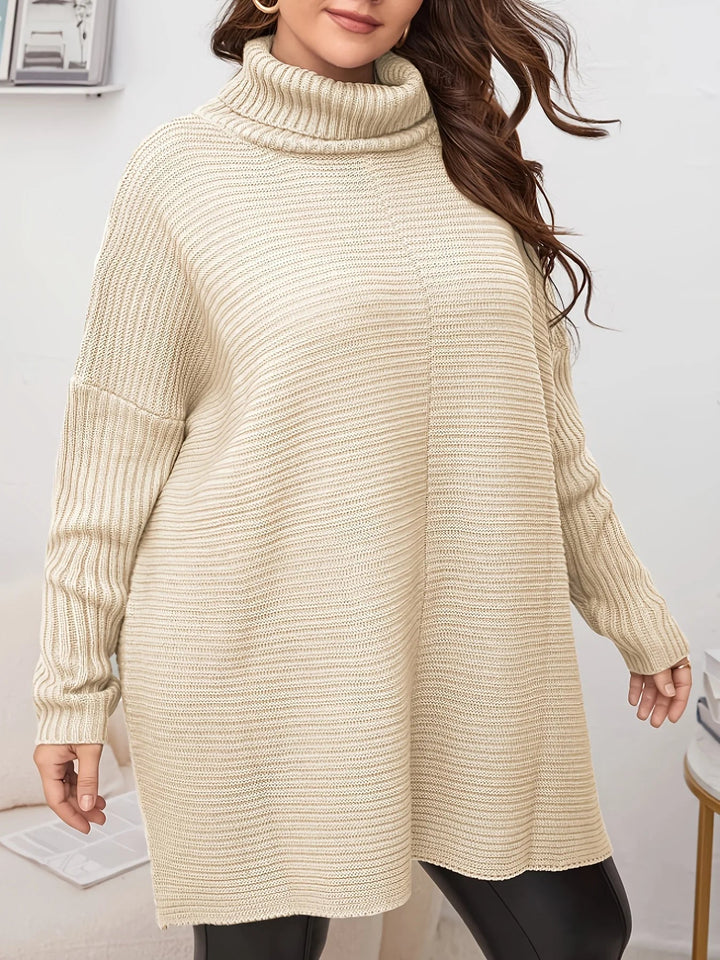 Women’s Oversized Turtleneck Sweater Dress