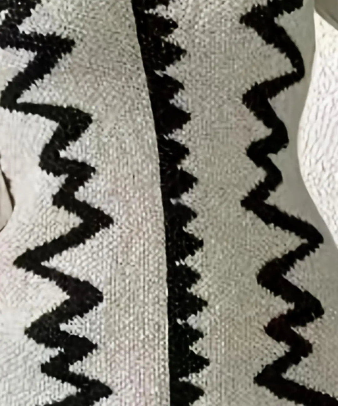 Women's Geometric Stripe Sweater Dress
