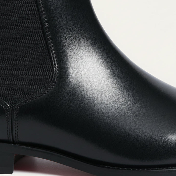 The Savile Row Faux Leather Chelsea Boots for Men