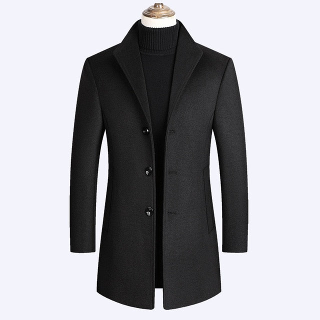 Men's Refined Executive Coat