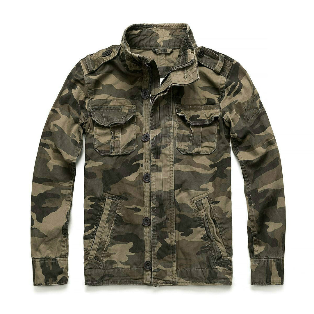 Men's Military Camo Jacket