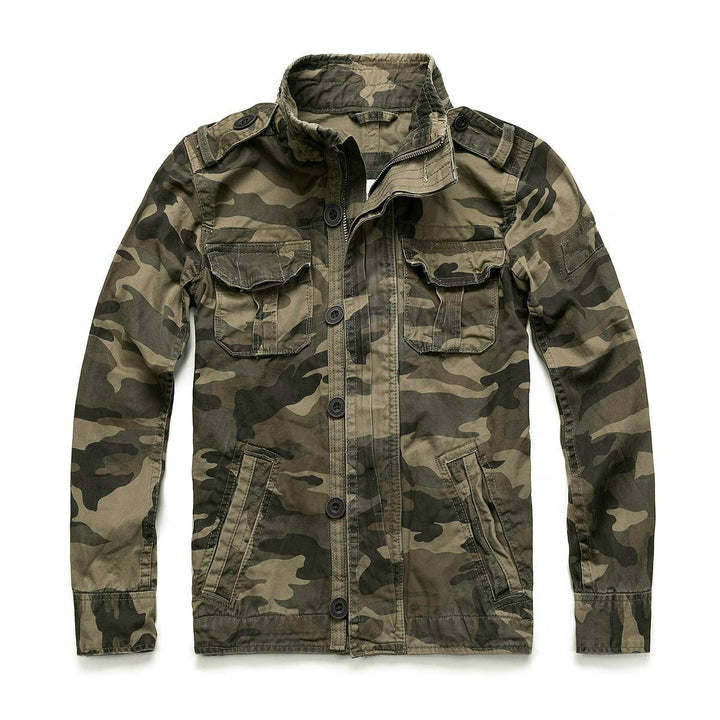 Men's Military Camo Jacket