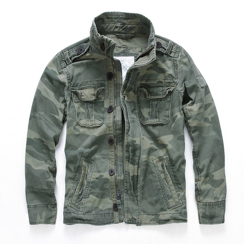 Men's Military Camo Jacket