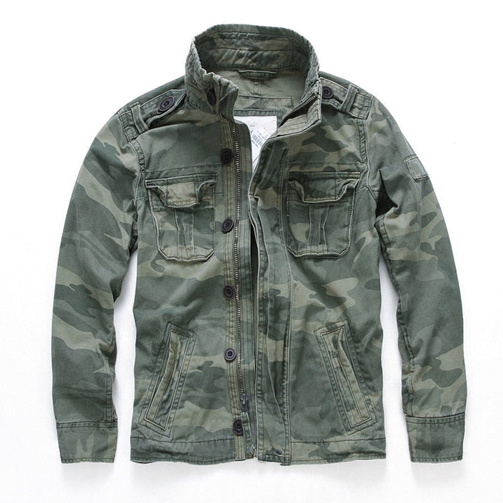 Men's Military Camo Jacket