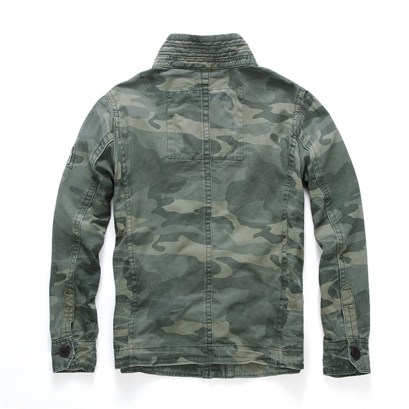 Men's Military Camo Jacket