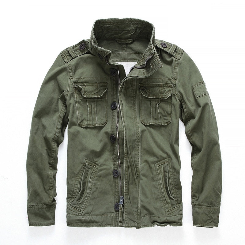 Men's Military Camo Jacket