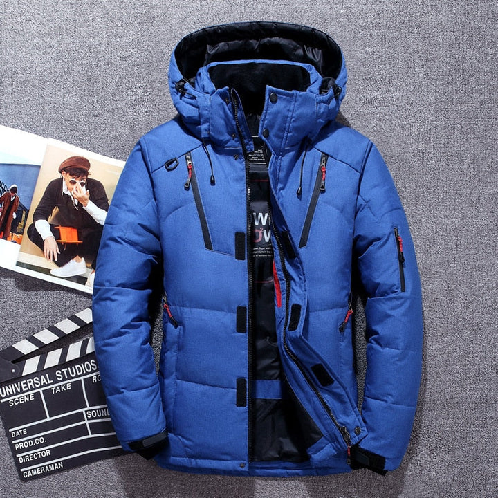 Men's Warm Down Snow Parka