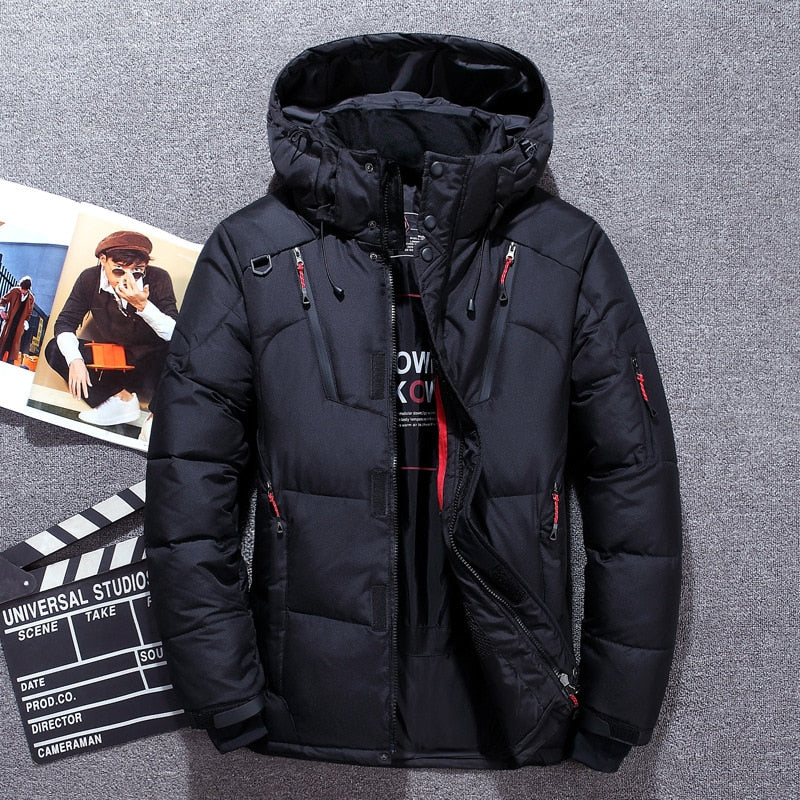 Men's Warm Down Snow Parka