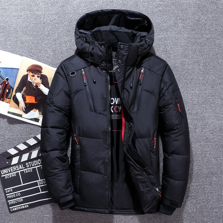 Men's Warm Down Snow Parka