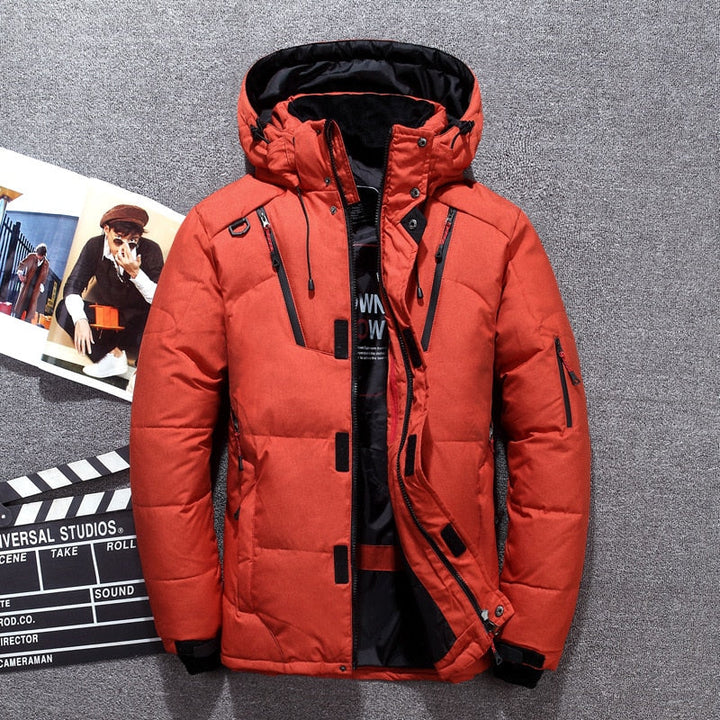 Men's Warm Down Snow Parka