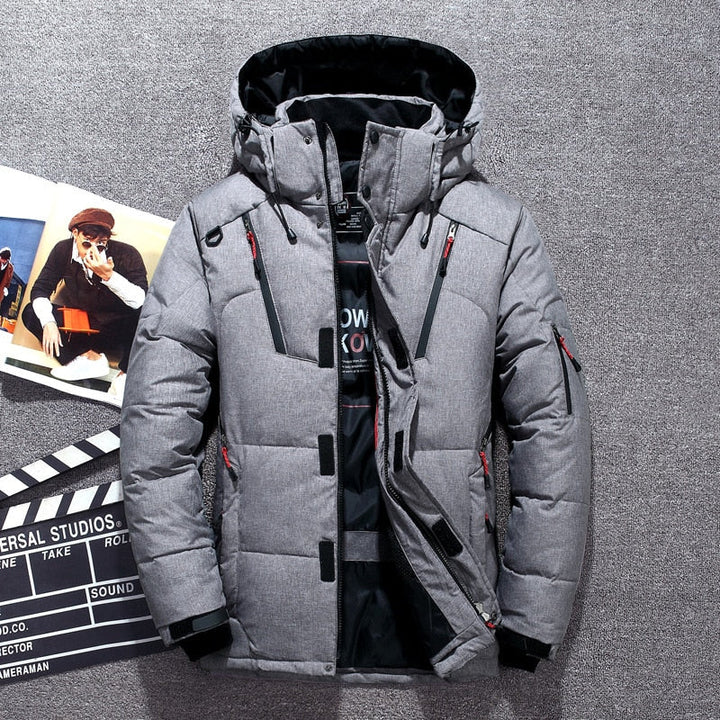 Men's Warm Down Snow Parka