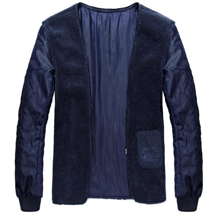 Men's Warm Heavy Wool Parka