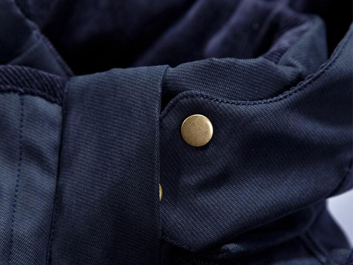 Men's Warm Heavy Wool Parka