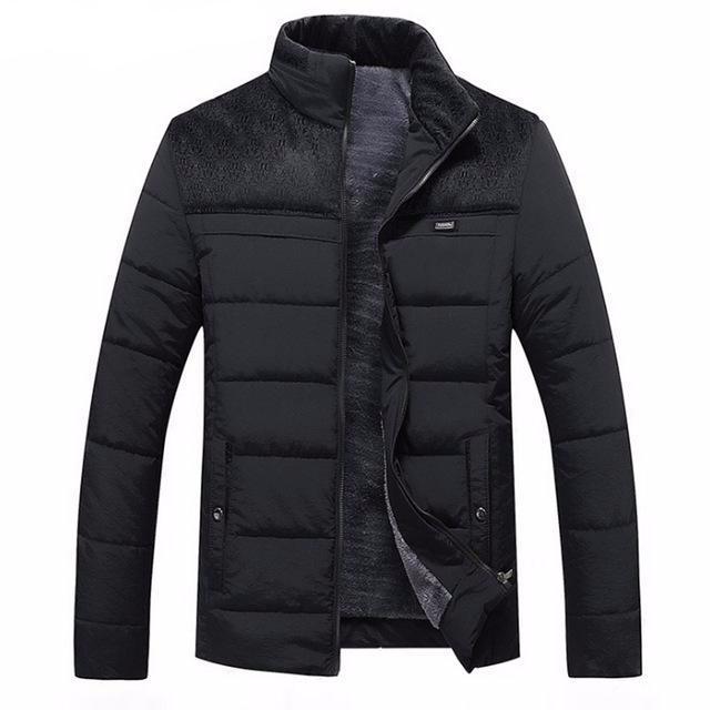 Men's Warm Stand Collar Jacket
