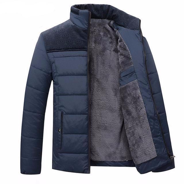 Men's Warm Stand Collar Jacket